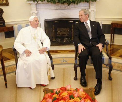 George W. Bush a papež Benedikt XVI.