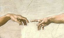 Michelangelo - Stvoření Adama