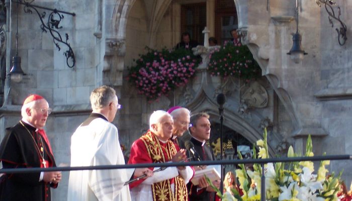 Benedikt XVI. v Mnichov