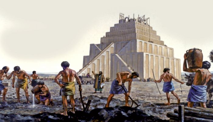 Stavba babylónské věže